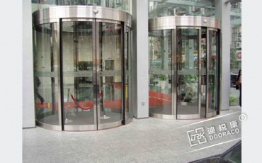  弧形自动门3