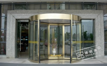 三翼手动旋转门