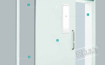 钢制平移病房门