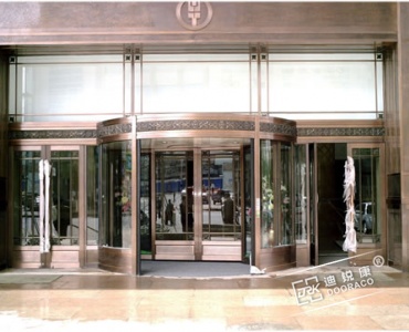 两翼豪华旋转门