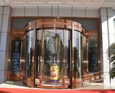 两翼豪华旋转门